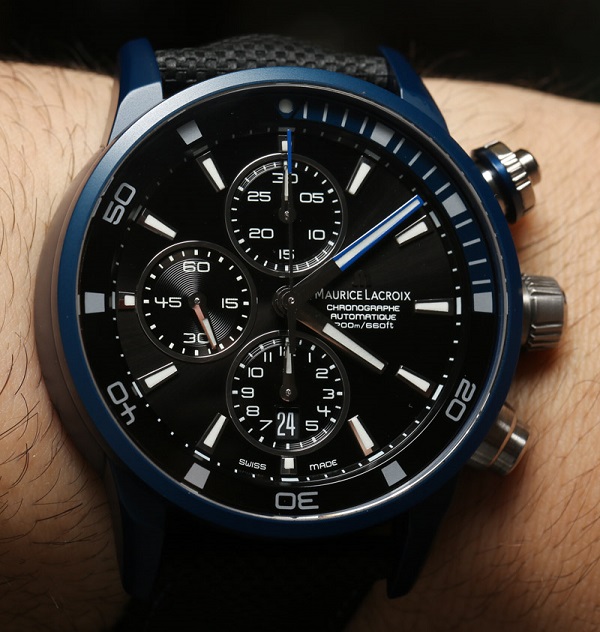 Maurice Lacroix Pontos S Extreme Watch In Cool Colors | aBlogtoWatch