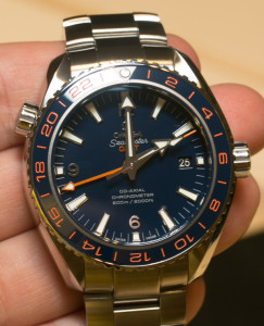 Omega Seamaster Planet Ocean GMT Watches Hands-On | aBlogtoWatch