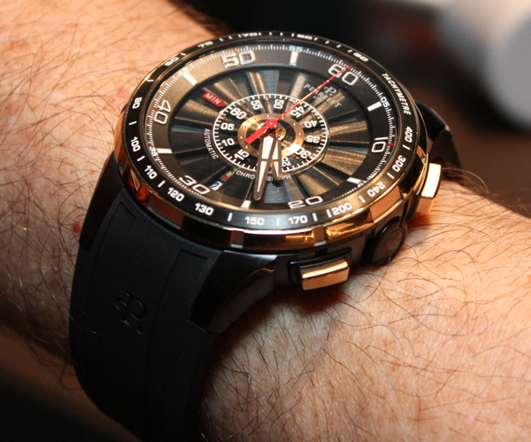 Hands-On With The Perrelet Turbine Chronograph Watch | aBlogtoWatch