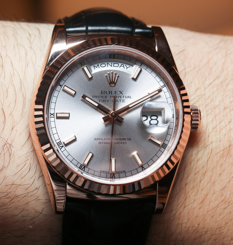 Rolex Day-Date 36mm Watches Hands-On 