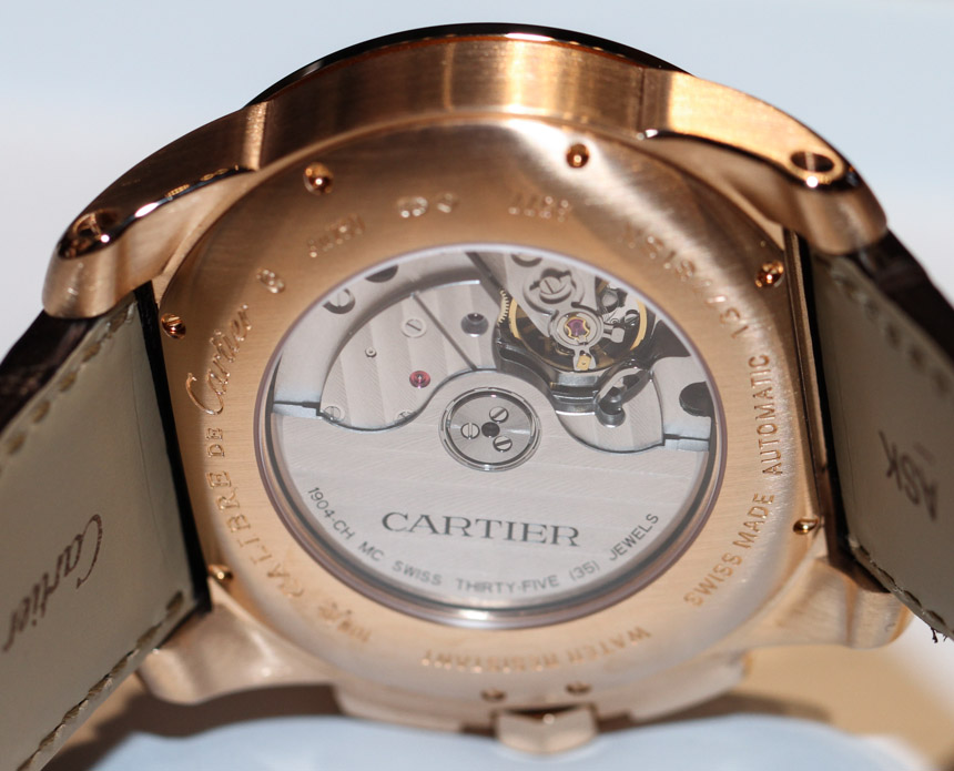 cartier watches automatic movement
