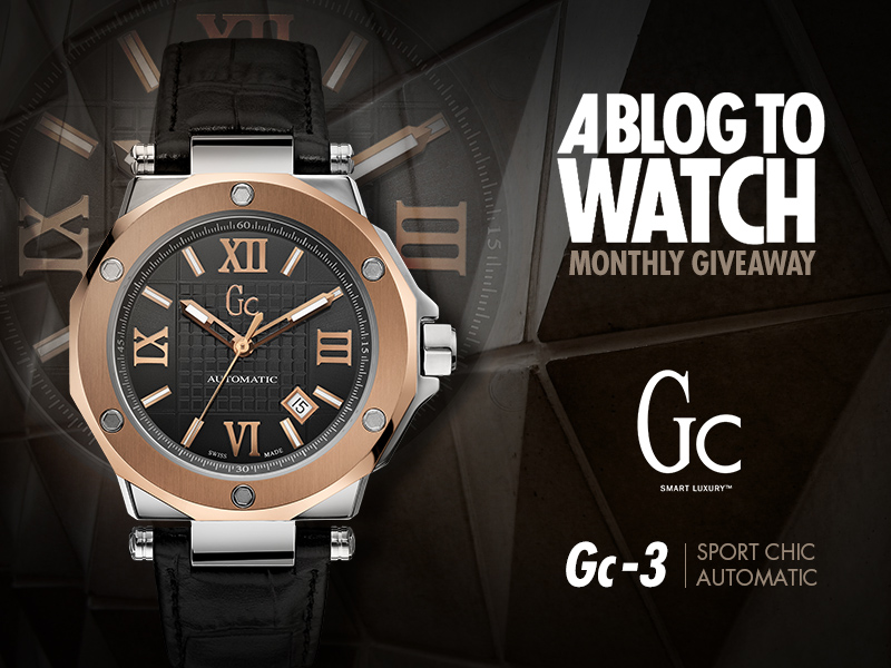 Stereotype Enlighten filosofi GIVEAWAY: Gc Gc-3 Automatic Watch | aBlogtoWatch