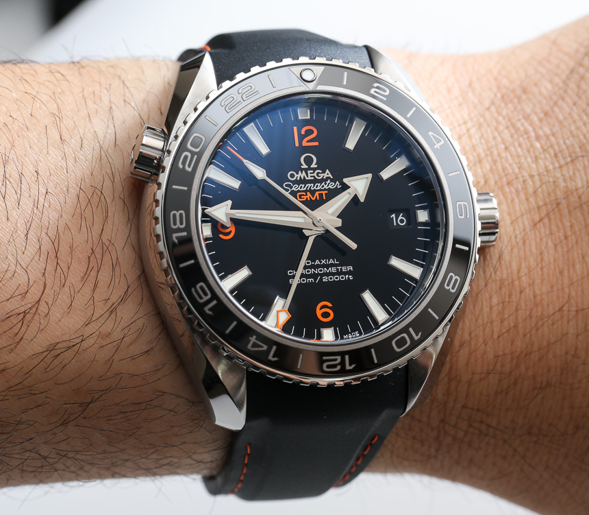 Omega Seamaster Planet Ocean GMT Watch 