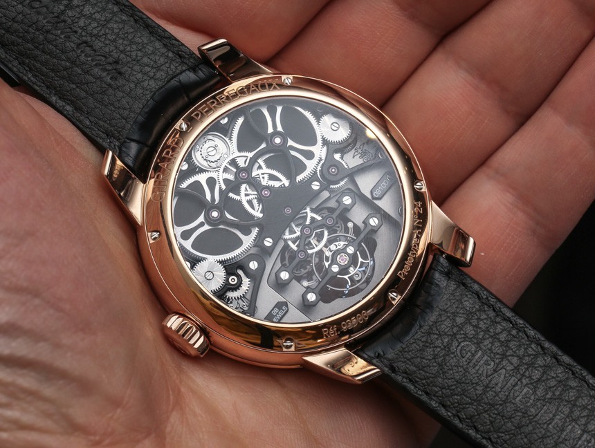 Girard-Perregaux Constant Escapement L.M. Watch In Pink Gold Hands-On ...