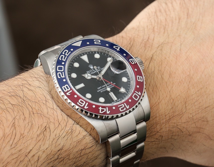 rolex gmt master ii red and blue