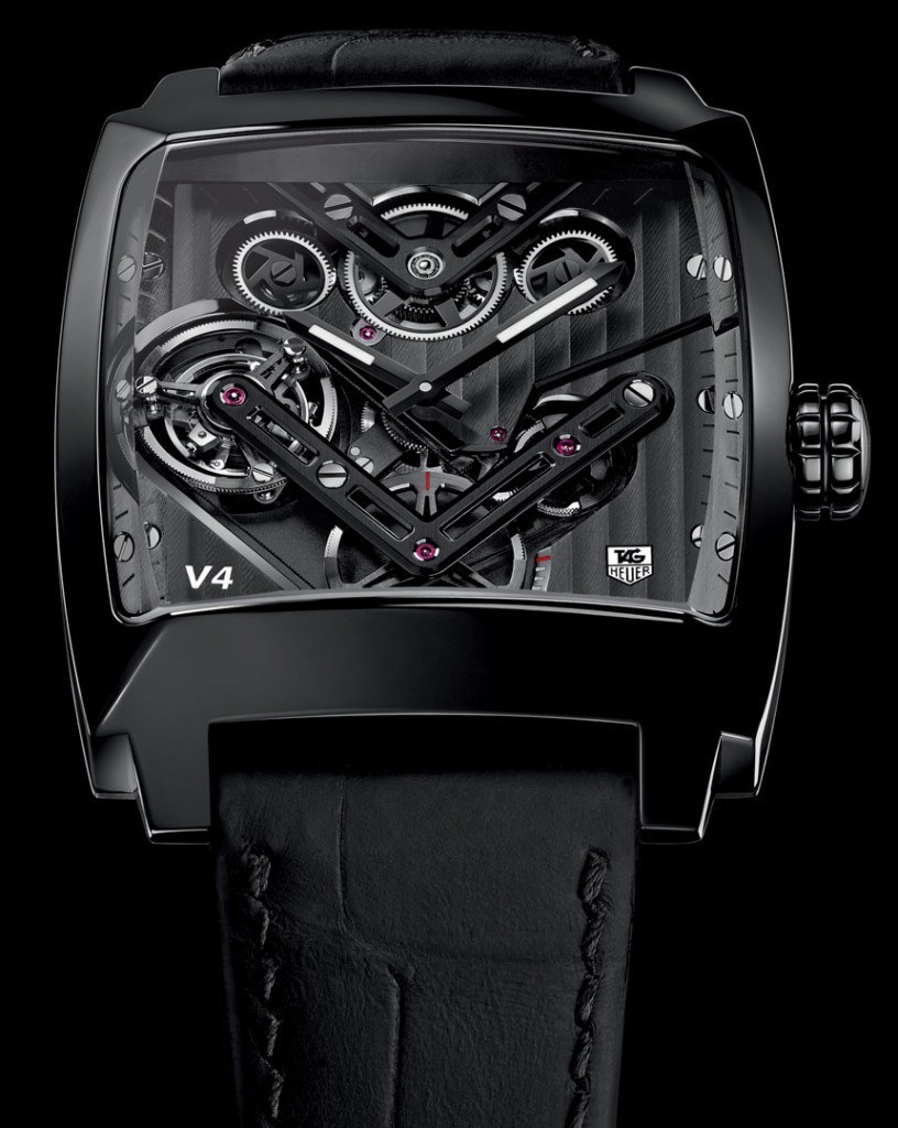 Tag Heuer Monaco V4 Tourbillon Is The First Belt-Driven Tourbillon ...