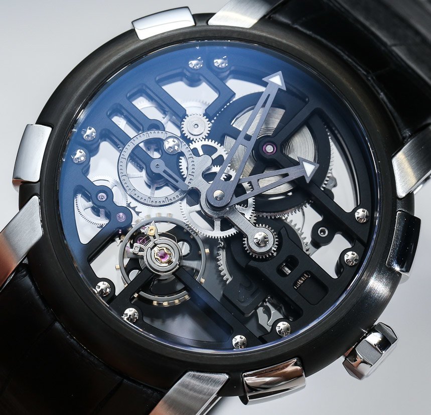Romain Jerome Skylab Skeletonized Watches Hands-On | aBlogtoWatch