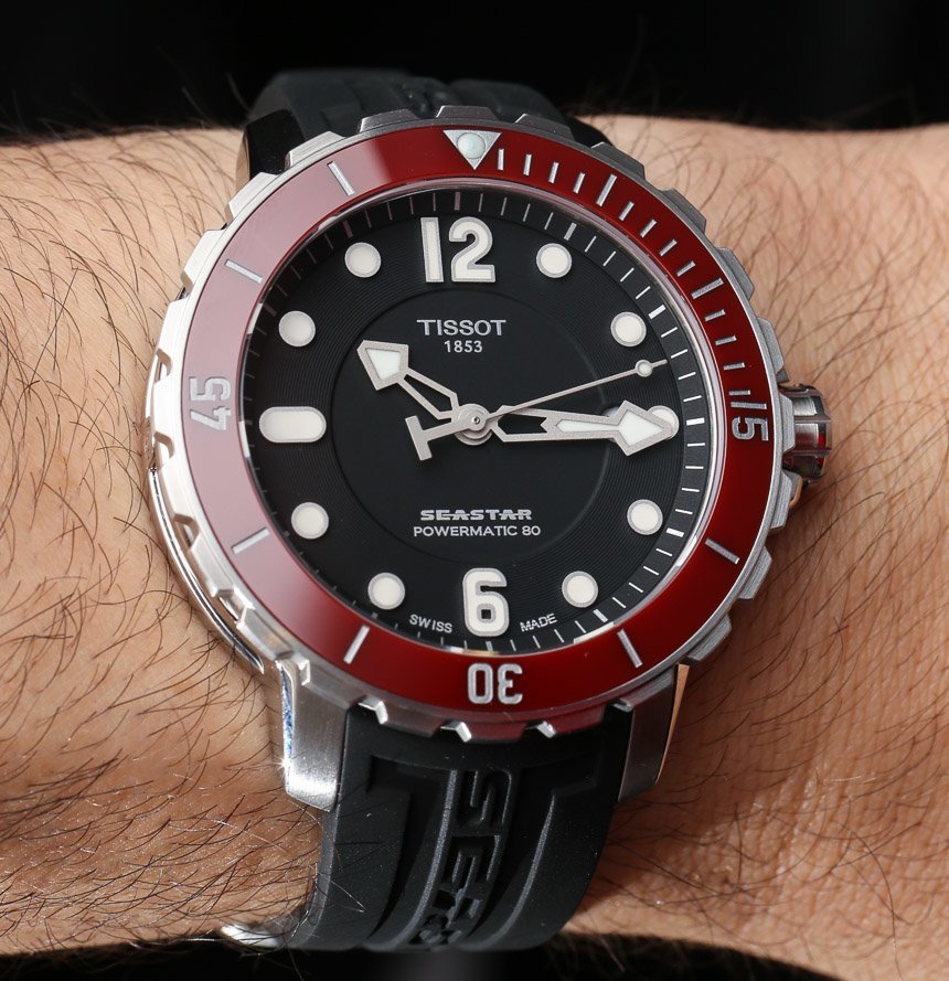 Mens Tissot Seastar 1000 Powermatic 80 Automatic Diver's Watch  T1204073705101