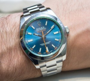 Rolex Milgauss Z Blue Dial 116400GV Watch Hands-On | aBlogtoWatch