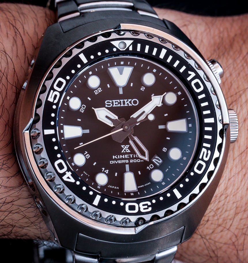 Seiko Prospex Kinetic GMT Diver's 200m | aBlogtoWatch
