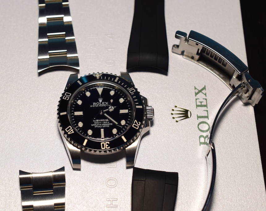 rolex rubber strap with clasp