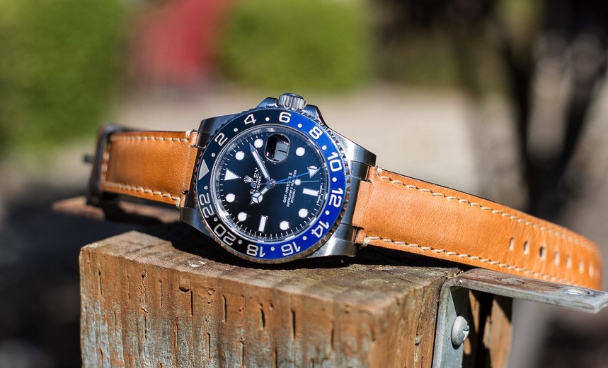 best rolex leather strap