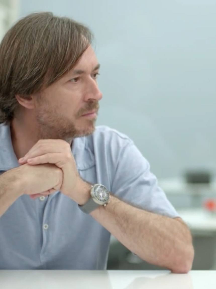Apple designer Marc Newson wears a £9,500 Apple Watch
