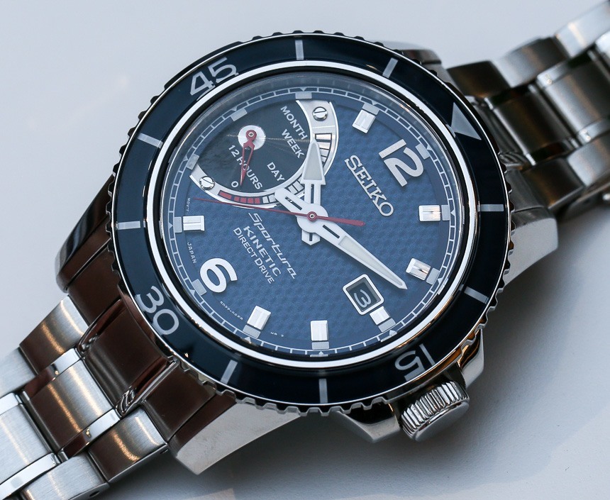 Seiko Sportura Kinetic Direct Drive SRG017 Watch Review | aBlogtoWatch