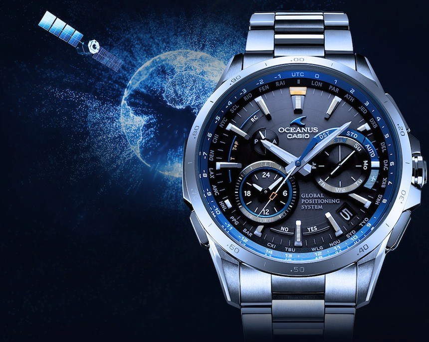 Three New Casio Oceanus Models To Feature Hybrid Timekeeping System GPS And Radio Signal Syncing | aBlogtoWatch