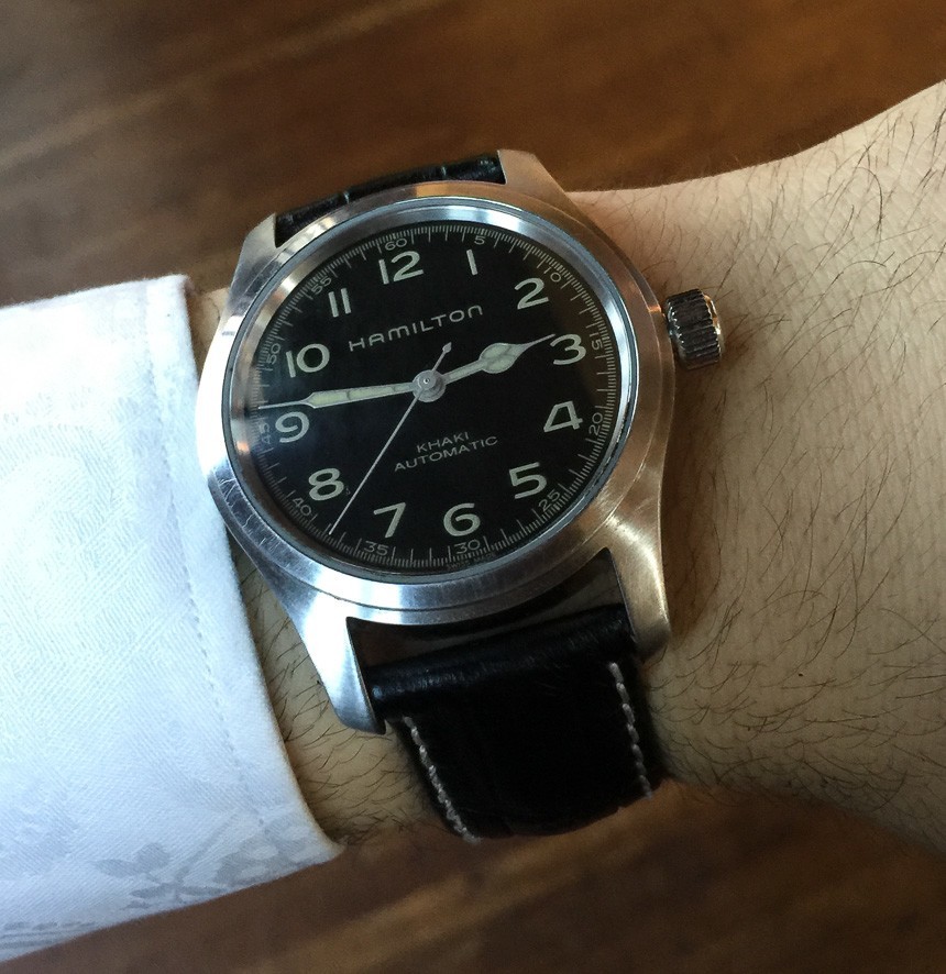 WTS] Hamilton Pilot Day Date (Interstellar watch) hardly worn, comes with  box and extra links! | WatchCharts Marketplace