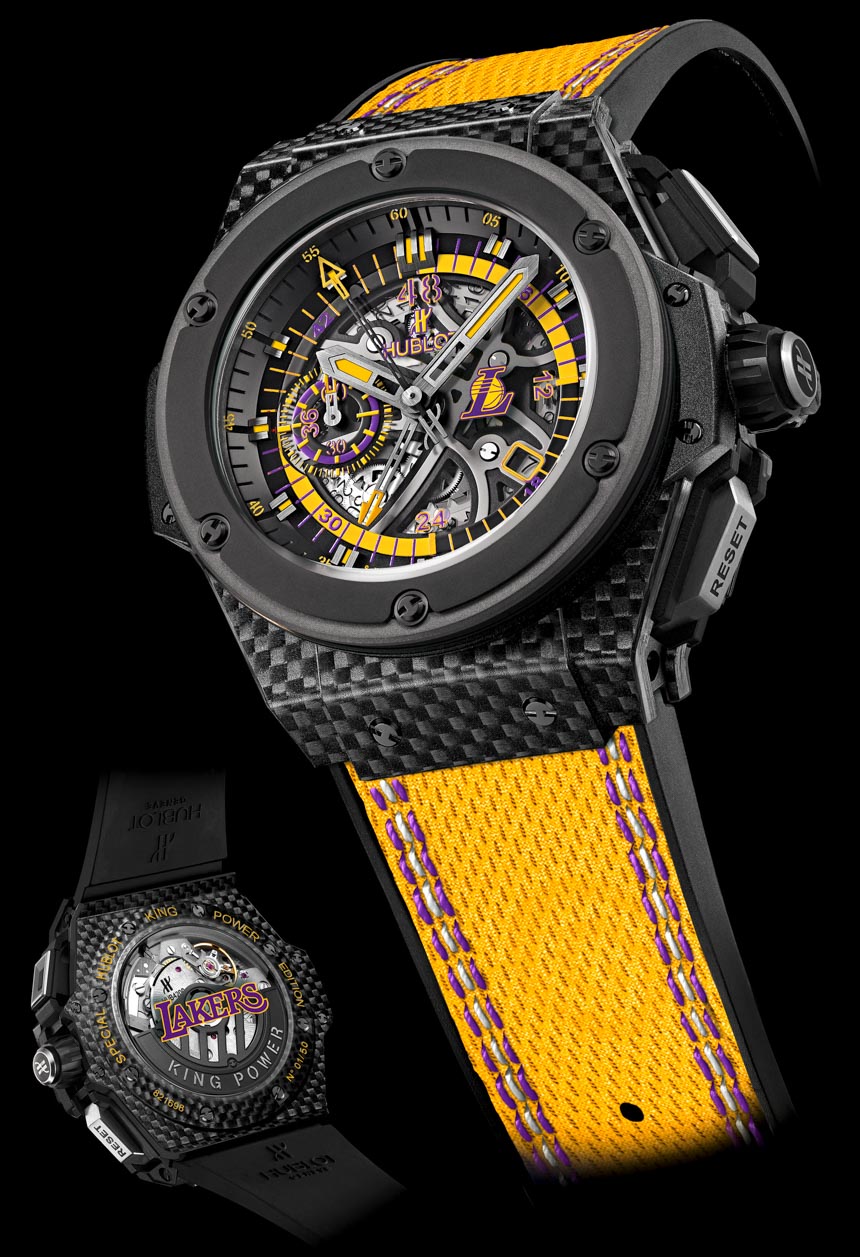 Hublot Launches Official Watch of the L.A. Lakers 