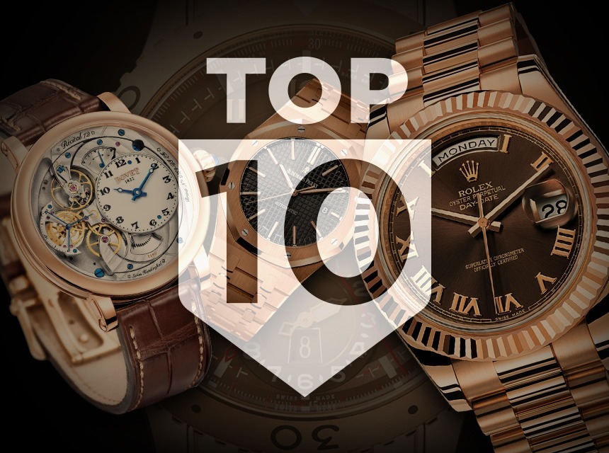 Top 10 Gold Watches | aBlogtoWatch