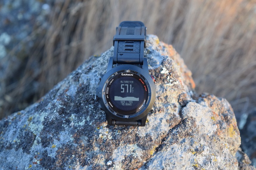 Bandiet borduurwerk bronzen Garmin Fenix 2 GPS Watch Review | aBlogtoWatch