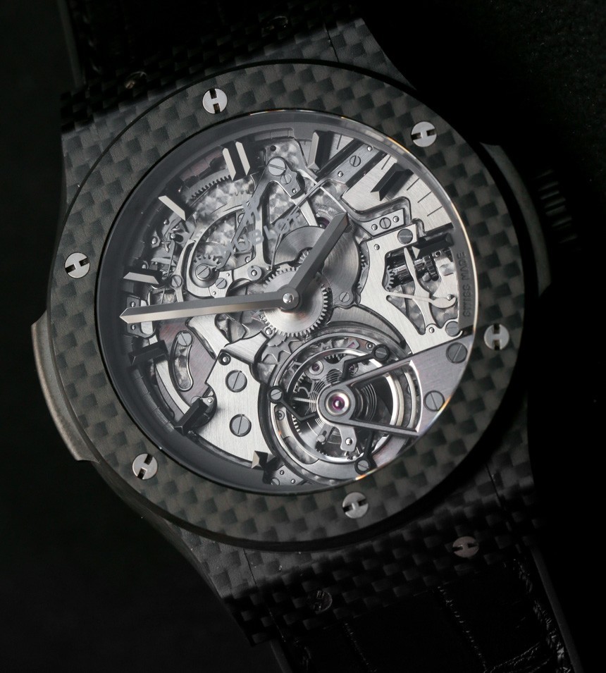 Hublot Classic Fusion Tourbillon Cathedral Minute Repeater Carbon Watch ...