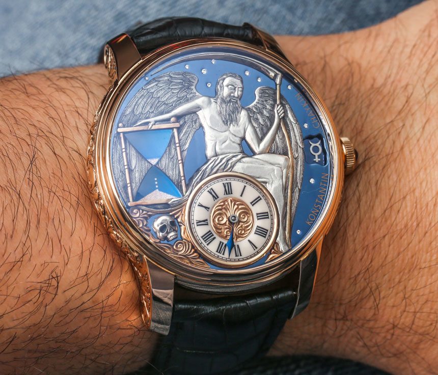 Konstantin Chaykin Carpe Diem Hour Glass Watch Hands-On