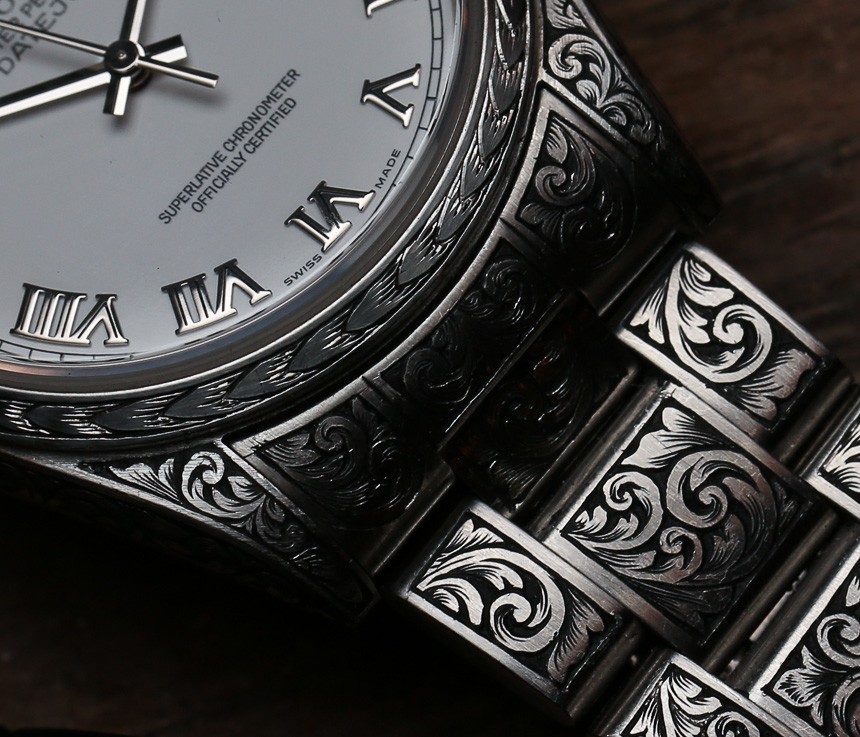 Hand-Engraved Rolex Watches 