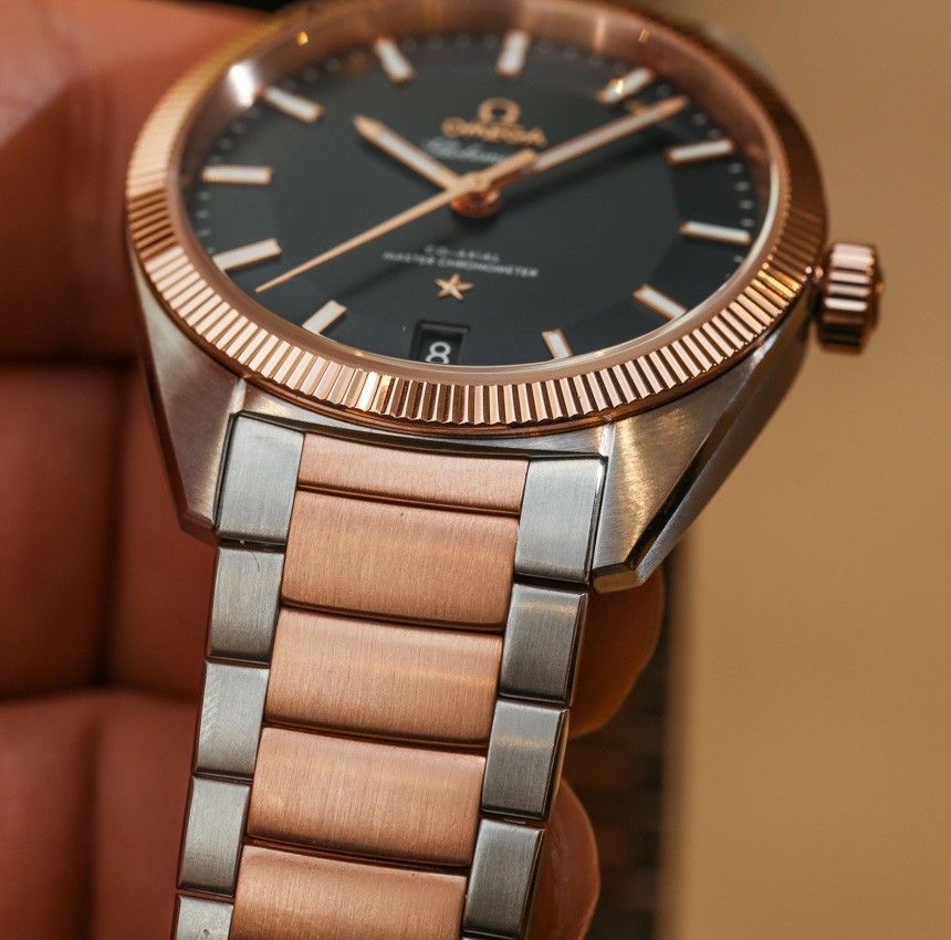 omega two tone mens watch