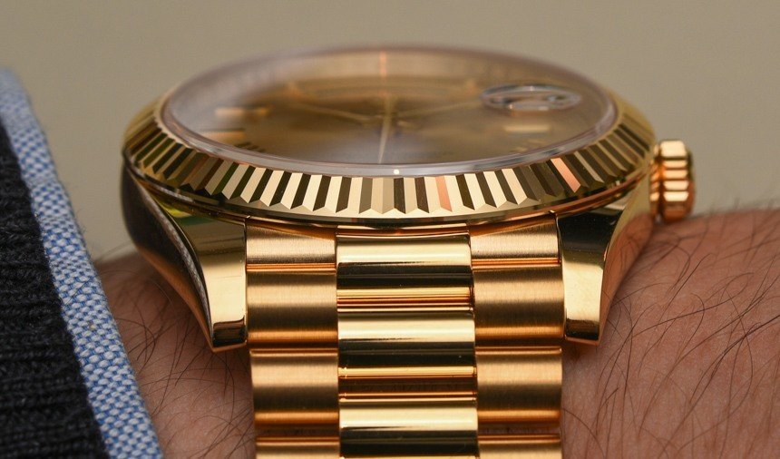 Elegant Rolex 36mm Presidential Watch in Yellow Gold