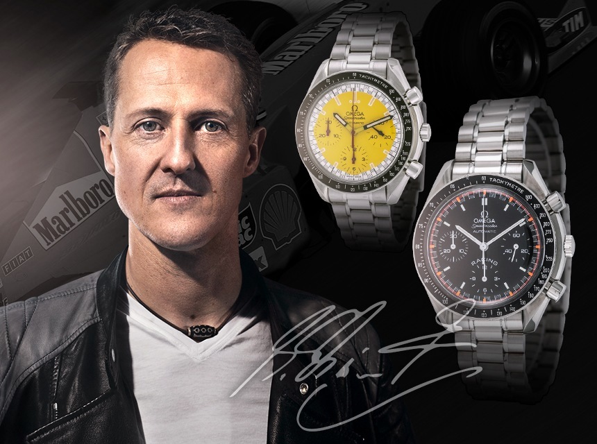 Michael Schumacher Omega Speedmaster 
