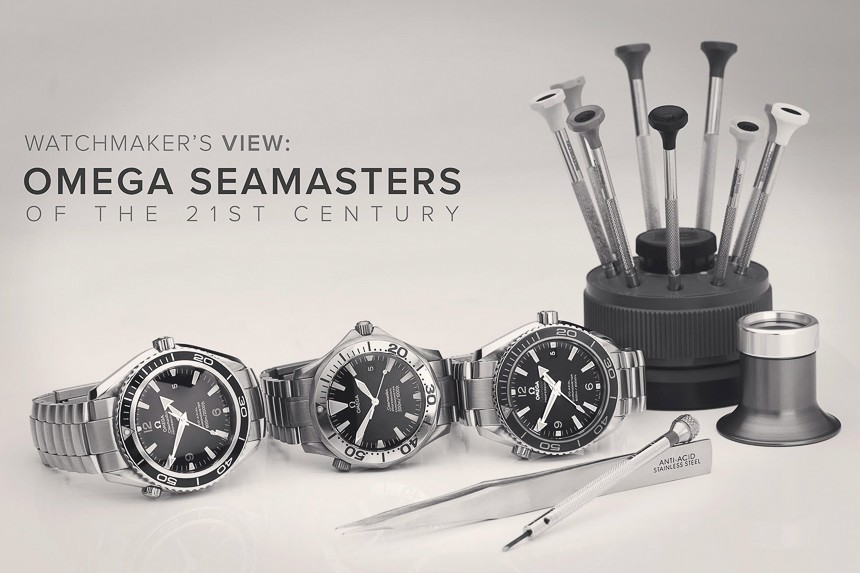 Watchmaker Compares Omega Seamaster 