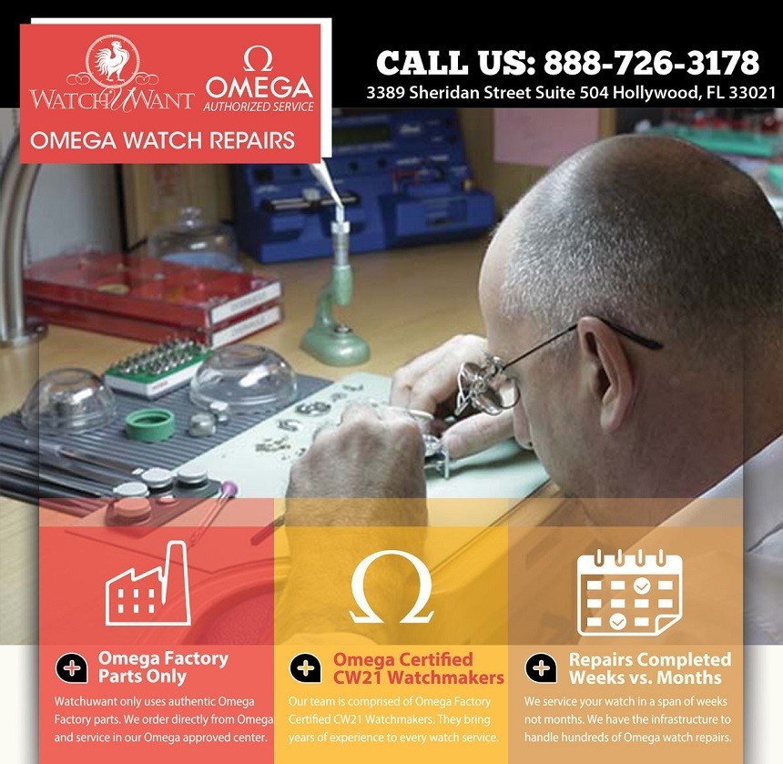 Omega Watch Repair \u0026 Service By 