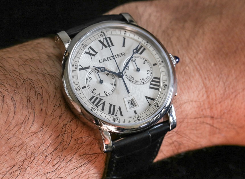 Cartier Rotonde Chronograph Watch 
