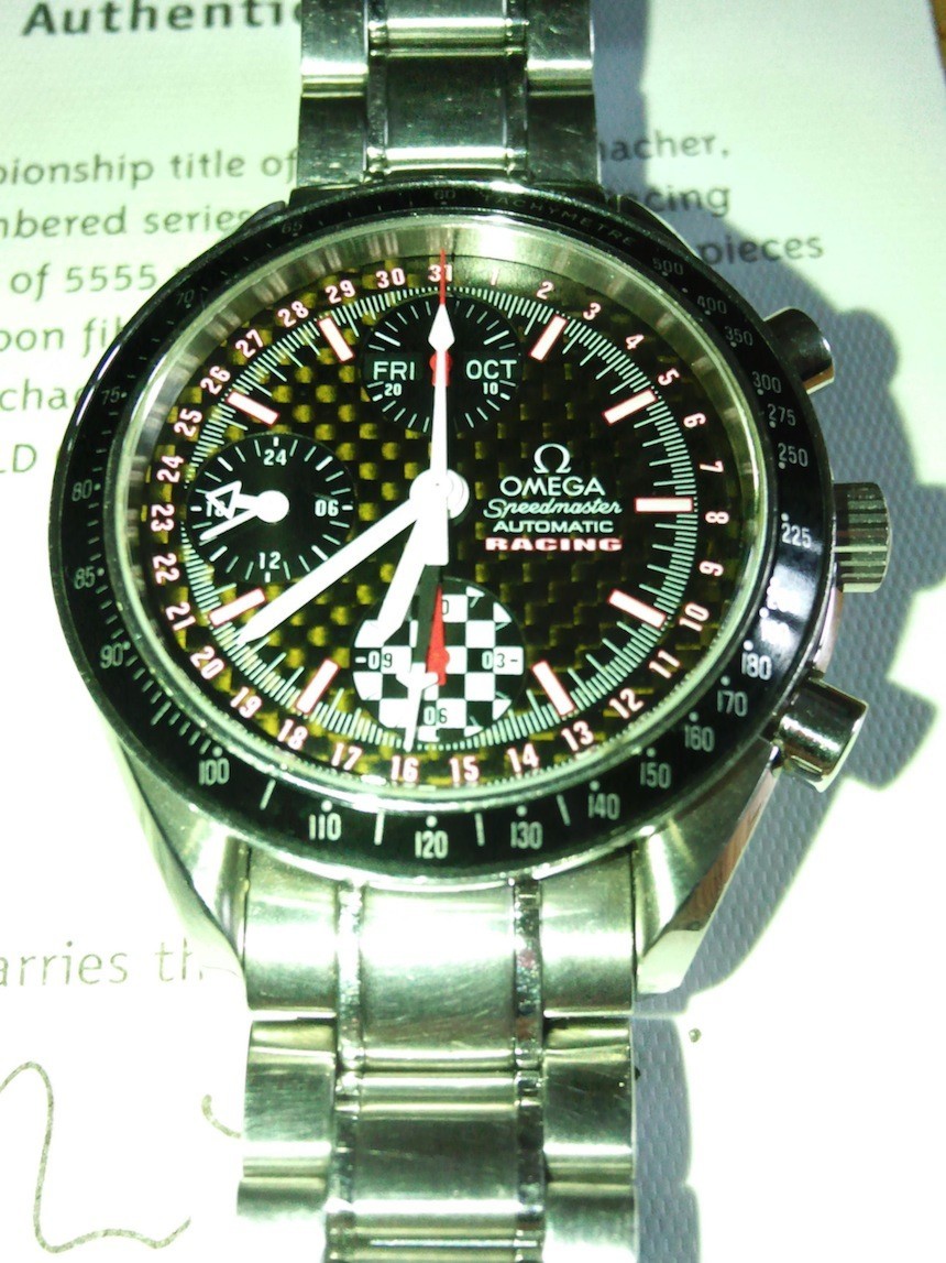 omega f1 watch