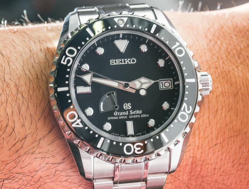 Grand Seiko Spring Drive Diver SBGA029 Watch Hands-On | aBlogtoWatch