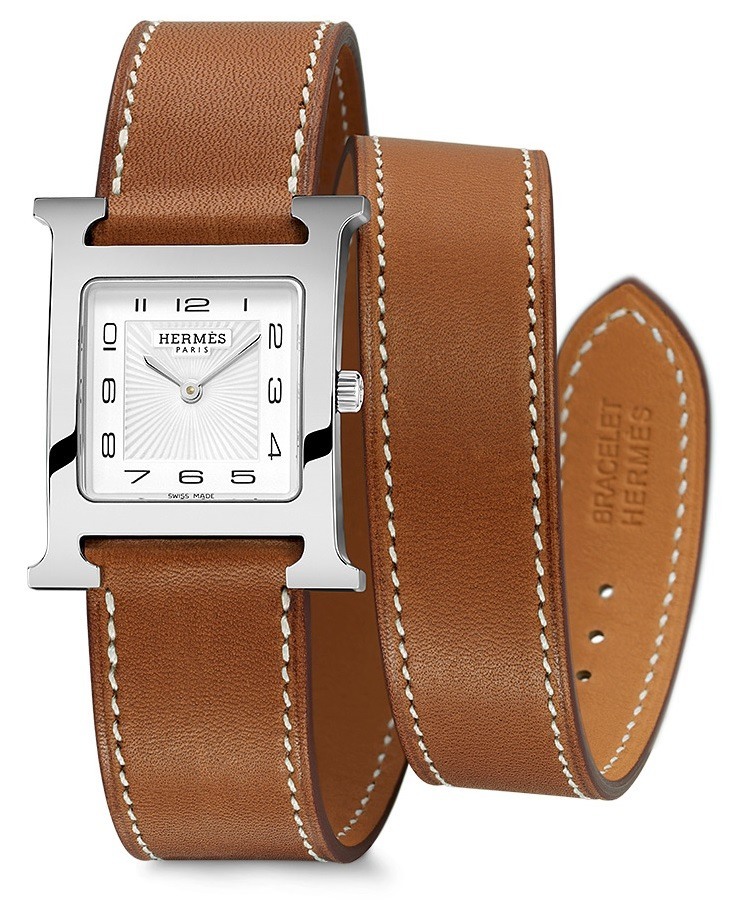 hermes leather watch band