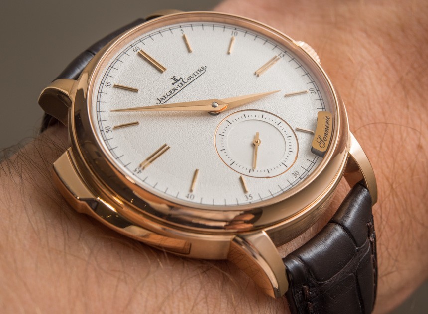 Jaeger-LeCoultre Master Grande Tradition Minute Repeater Watch Hands-On ...