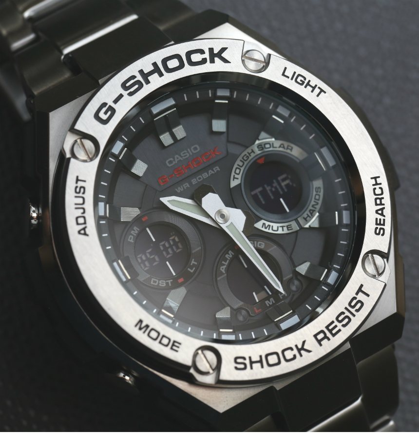 G-Shock G-Steel Solar-Powered Resin-Strap Ana-Digi Watch