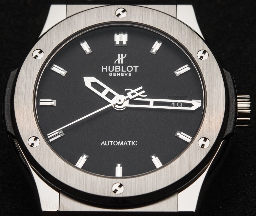 Bust down 18K Gold Hublot Classic Fusion Chronograph Men's Diamond Watch  968540 