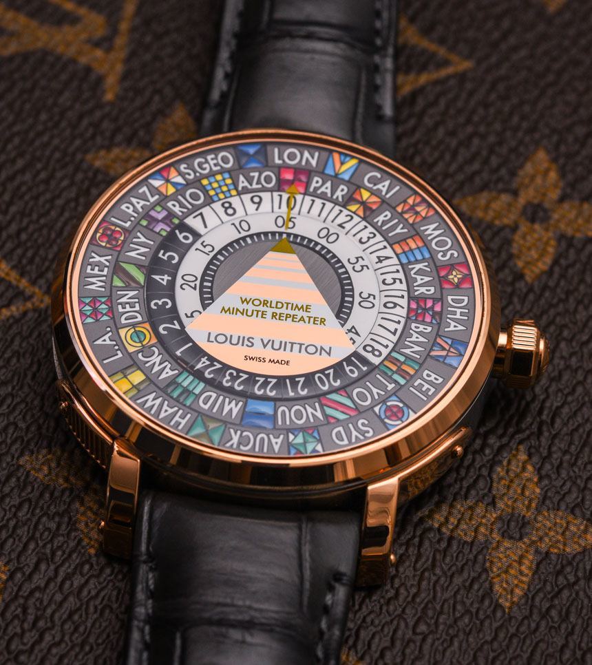 Louis Vuitton Unveils Escale Worldtime Minute Repeater and Escale Time Zone  at Baselworld 2015
