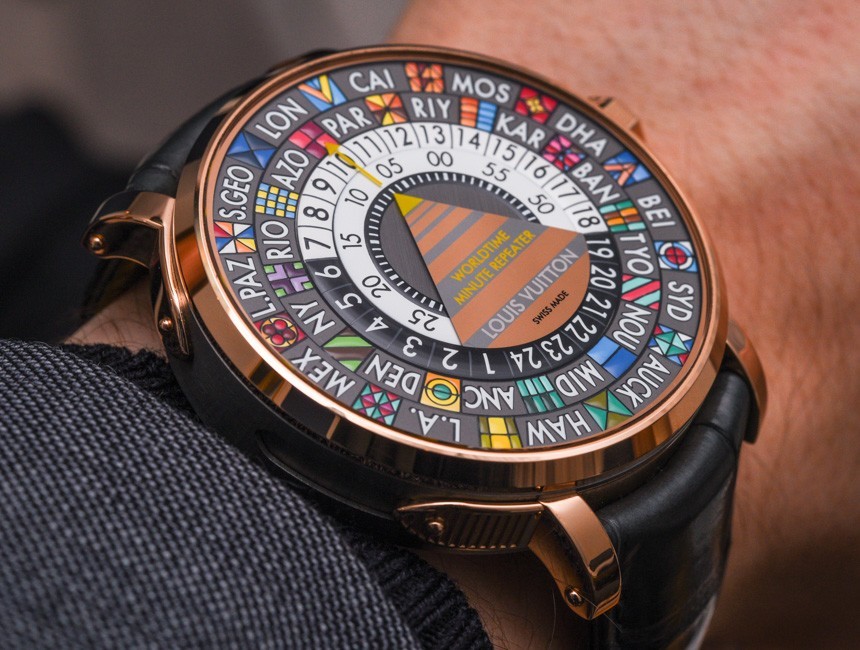 Louis Vuitton's Escale Worldtime Watch Goes Around the World in 60 Seconds