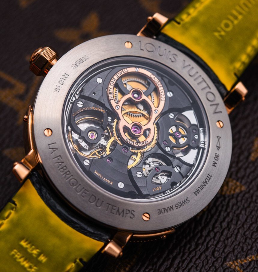 La Cote des Montres: The Louis Vuitton Escale Worldtime Minute Repeater  watch - High watchmaking for travellers