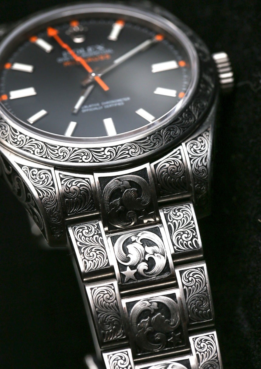 hand carved rolex