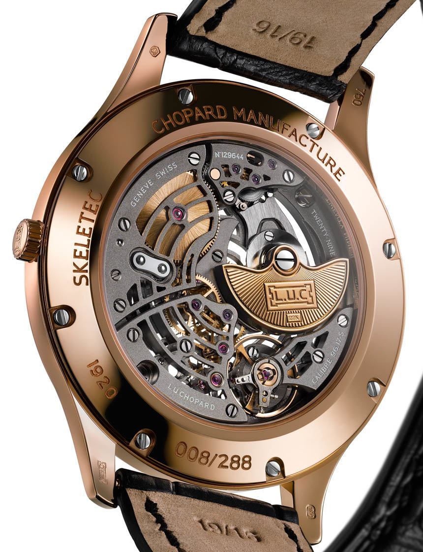 Chopard Men's L.U.C XP Skeletec Watch in Skeleton, Stainless Steel, Automatic | Govberg 161984-1001