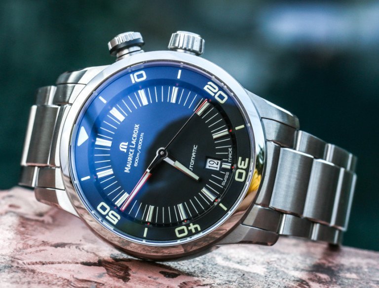 Maurice Lacroix Pontos S Diver Watch Review | aBlogtoWatch