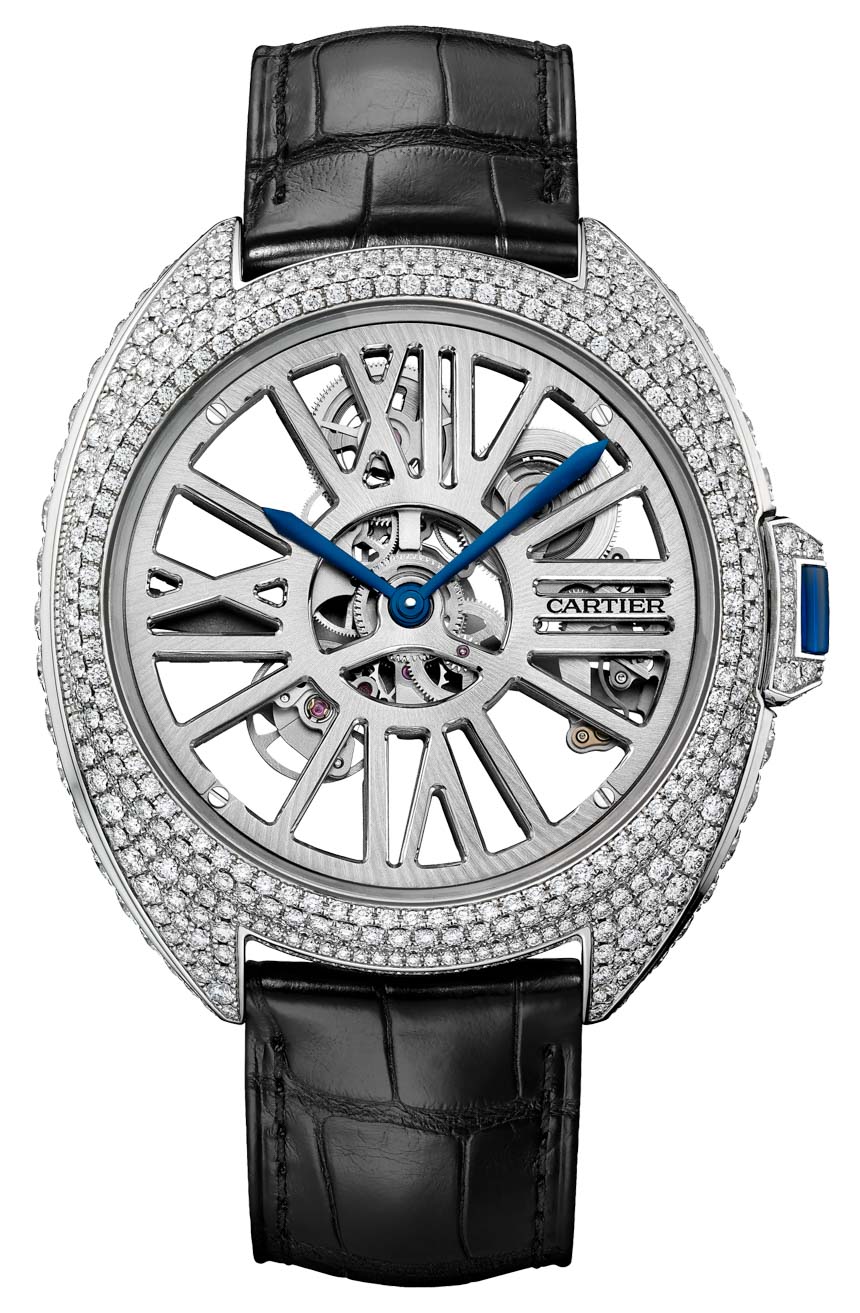 Cartier Clé Automatic Skeleton Watch 