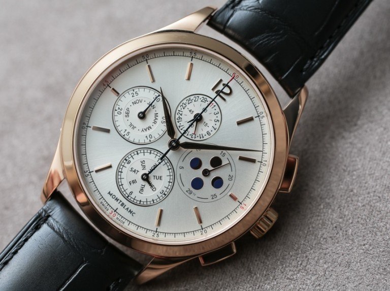 Montblanc Heritage Chronométrie Chronograph Quantième Annuel Watch ...