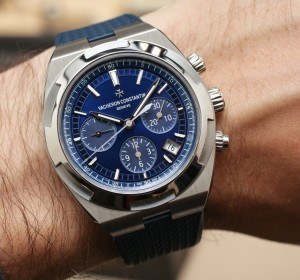 Vacheron Constantin Overseas Chronograph Blue Dial Watch Hands-On ...