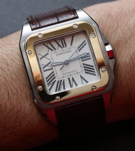 Cartier Santos 100 Watch Review | aBlogtoWatch