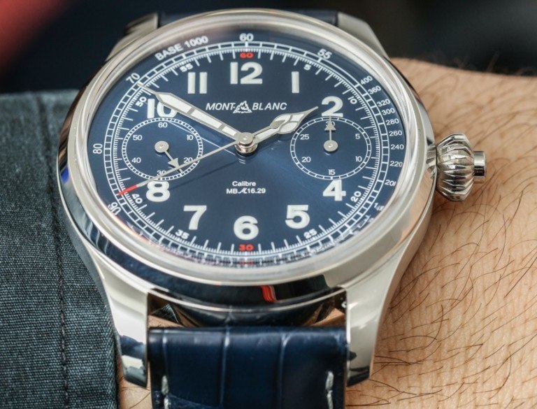 Montblanc 1858 Chronograph Tachymeter Limited Edition Watch Hands-On ...