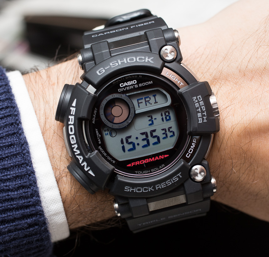 Casio G-Shock GWF-D1000 The Ultimate Diving Tool Watch | aBlogtoWatch